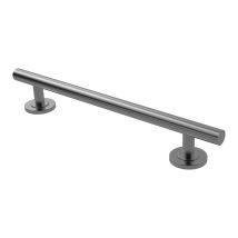 Nymas Nymastyle Straight Grab Rail With Concealed Fixings 600mm Length - Satin