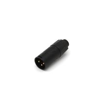 Adaptador Xlr Macho A Macho - Color Negro - Rean