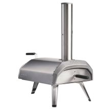 Ooni Karu 12 Pizzaofen – Edelstahl – Multi-Brennstoff – Pizzastein 15mm – Für Pizzen bis 31cm Durchmesser