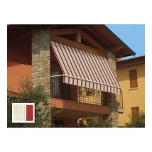 Tenda Da Sole A Caduta Cm.250 X H.250 - Giallo/crema