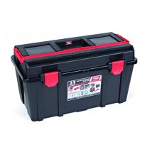 Cassetta Degli Attrezzi - 480 X 258 X 255 Mm - Con Vassoio E Scatola - 31,5 L
