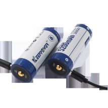 Icr26650 Batteries Rechargeables Avec Câble De Chargement Usb (2 Unités) Icr26650-usb