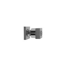 Pomme De Douche Pour Jets Latéraux Carré Avec Rosace Dimensions : 33 X 33 Mm