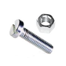 13 Viti Per Metallo Testa Cilindrica 4x16mm Con Dado Esagonale - Oreca