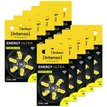 Intenso - Hörgerätebatterie Pr70-10 1.45 V 60 St. 86 Mah Zink-luft 7504416mp