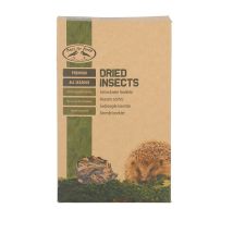 Esschert Design – Insetti essiccati 500g per uccellini e ricci – Ingredienti: Bachi da seta, mini gamberetti, larve di mosca, vermi