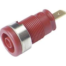 S Curit Sks Hirschmann 972355101 Tappo Di Prova Femmina Pin Verticale Presa Femmina: 4 Mm Rosso 1 Pz(i)