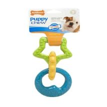 Nylabone – Puppy Teething Ring – Durable Chew Toy for Teething Puppies – Engaging Shape and Texture