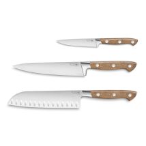 Tarrerias Bonjean - Set De 3 Couteaux Georges Office Santoku Cuisine