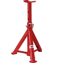 Pony - Cric A Cavalletto Con Portata Massima 2 Tonnellate Rosso
