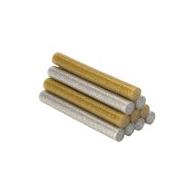 Klebestifte Dekoration Und Hobby Ø12x95mm Gold+silber Glitter Salki 430206