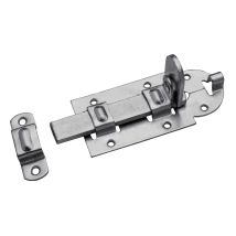 N.d. - N+d Schlossriegel Gerade Mit Schlaufe 5801034 Verzinkt 180x80 Mm