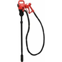 Elektrische Dieselpumpe 12V-230V – 18 l/min – 120 W – IP55 – 3,2 kg – Teleskoprohr 850-1250 mm – Zubehör inklusive