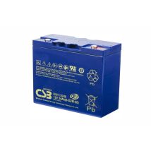 Batería AGM 12V 24Ah – 7.55Kg – 181x76x170 mm – Garantía 12 meses