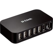 D-link Dub-h7 Hub Usb 2.0 Nero Compatto Veloce
