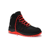 Elten Gmbh - Elten Sicherheitsstiefel Maddox Black-red Mid Esd S3 Wellmaxx Arbeitsschuhe, Größe: 46