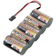 Modellbau-akkupack (nimh) 6 V 3700 Mah Zellen-zahl: 5 Sub-c Side-by-side Jr - Reely