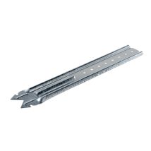 Pai - Percha De Acero Galvanizado Para Enrasar Tipo 18/45 De 240 Mm De Longitud - Caja De 50