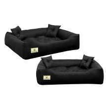 Prestige Laufstall Hundebett 100x75 Cm Wasserdicht Schwarz