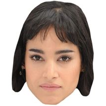 Masque En Carton 2d Sofia Boutella - Actrice - Taille A4