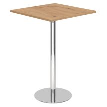 Bümö Stehtisch Eckig Sth Asteiche Chrom