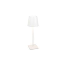 Zafferano Lampada A Led Da Tavolo Poldina L Desk Bianca Ricaricabile E Dimmerabile Con Batteria Fino A 12 Ore