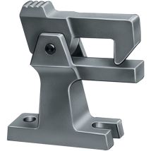 Deni - Estante De Puerta 3805/3807 Metal Ligero Fundido F1 Anodizado Natural Con Tope