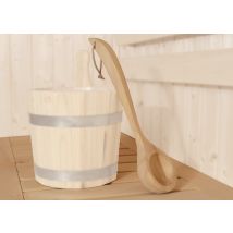 Sauna Schöpfkelle – hochwertiges Spezialholz – naturbelassen