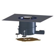 Kit D'Installation Hl570.0 Flexbox, Sans Couvercle En Acier Inoxydable