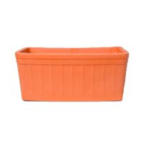 Jardinera Barro Ancha 60x18 Cm , Jardinera Barro 60 X 18 Cmfabricada En Cerámica De Alta Calidadhecho En Españaapto Para Interior Y Exteriormedidas: 