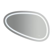 TACOSHOP – LED-Spiegel 80x45 cm – Touchscreen-Zündung – 6500K IP44 – kupferfrei – Badezimmer Spiegel