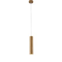Sospensione Moderna a Cilindro Dag 1 Luce GU10 in Ferro Laccato Oro Antico – Lampada da Soffitto – 8057724580167