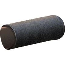 Kunststoffgriff für Tiefmuldenkarre – verzinkter Stahlrohrrahmen – Luftrad 400 x 100 mm – 34 mm Durchmesser – 1,5 mm Wandstärke