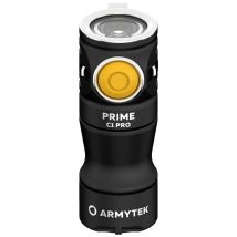 Prime C1 Pro Warm Mini Torcia Elettrica Portachiavi, Con Clip Per Cintura A Batteria Ricaricabile 1000 Lm 15 H - Armytek