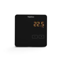 Tech R-8z Temperaturregler Schwarz Led 868 Mhz