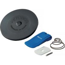 Gummischeibe – Durchmesser 120 mm – Höhe 55 mm – Breite 125 mm – Gewicht 180 g – Veribor