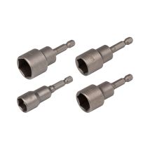 Varo - Set Chiavi A Bussole Magnetiche Trapano Esagonali 4pz 13-15-17-19mm