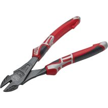 137-69-180 Officina E Meccanica Tronchese Con Taglienti Laterali Tipo Forte Con Sfaccettatura 180 Mm - Nws