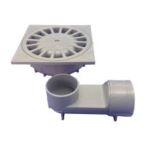 Hidrotecnoagua Abfluss – PVC – 40 mm Durchmesser – 100x100 mm – 360° drehbar