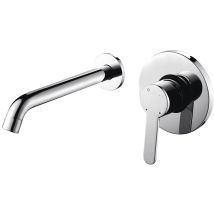 Optima – 77347019 – Grifo Monomando Empotrado Lavabo Sofie – Acabado Metal – Caudal 6,17 l/min