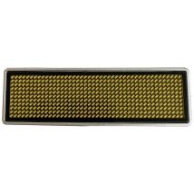 Sertronics Targhetta Led Arancione 44 X 11 Pixel (l X A X P) 93 X 30 X 6 Mm 125912