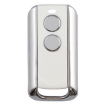 Prastel – Slim2E Remote Control – 2-Channel Transmitter for Gates and Garage Doors – 433 MHz Frequency – Batteries Included