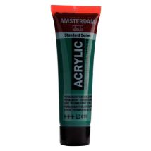 Colore Acrilico Amsterdamc 20 Ml Verde Scuro