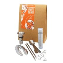 Chevalier Diffusion Kit Accessori Frutti Di Mare In Alluminio E Acciaio Inox
