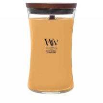 Duftkerze Woodwick Golden Bourbon Holzdocht 17,8 Cm