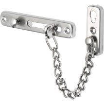 Cadena De Seguridad Para Puerta - Cerradura Antirrobo Con Resorte De Acero Inoxidable Para Puerta Interior
