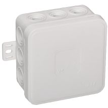 Orno - Jb-13803 Caja Estanca Caja De Conexiones Ip54 12 Entradas De Cable 85x85x41mm 1 Ud. (blanco)