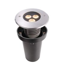 Spot encastrable extérieur sol – Acier inoxydable – Étanche IP67 – Led blanc chaud – Deko-Light