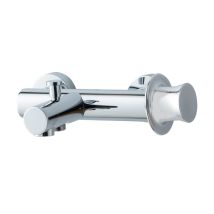 Grifo de baño-ducha Galindo – Acabado cromado – Caudal 16 l/min – Temperatura máxima 70oC – Presión mínima 0.5 bar