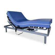 Duérmete Online Letto Elettrico Con Giunti Rinforzato Ergomedic Pro + Materasso Sanipur, 105 X 190 Cm
